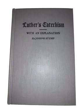 Unbranded Gray Luther's Catechism book